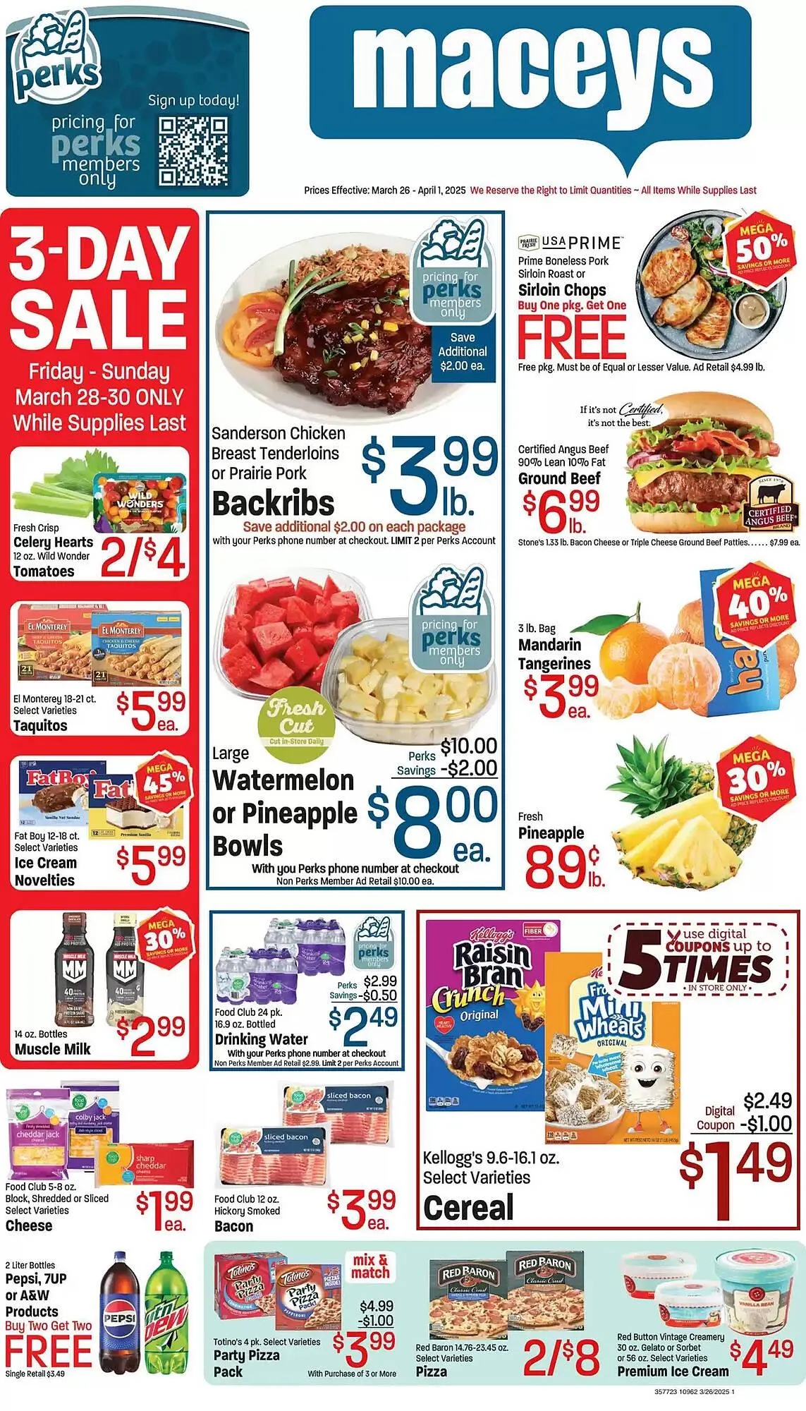 Weekly ad Maceys Weekly Ad from March 26 to April 2 2025 - Page 1