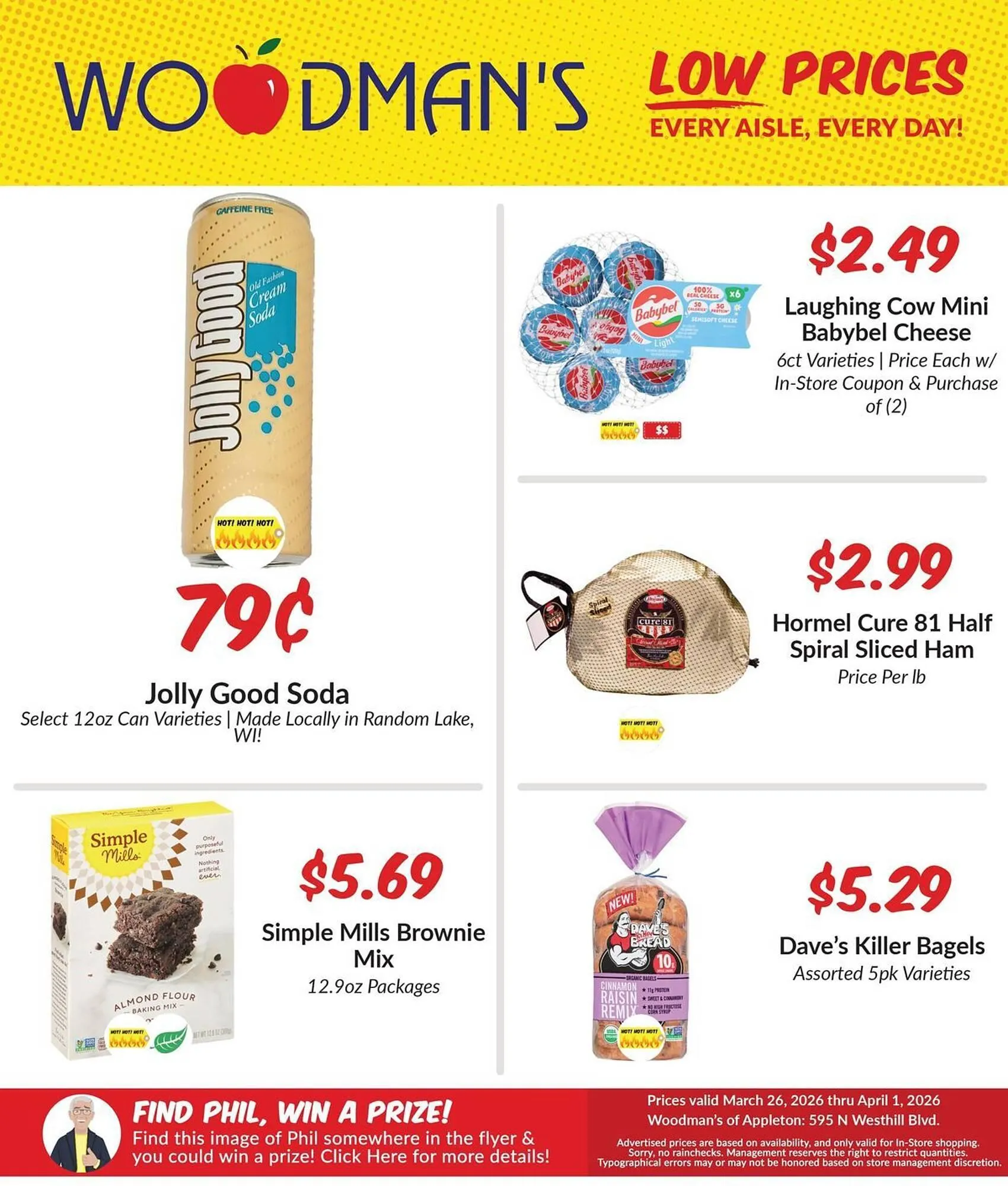 Weekly ad Woodman's weekly ad from March 26 to April 1 2026 - Page 1