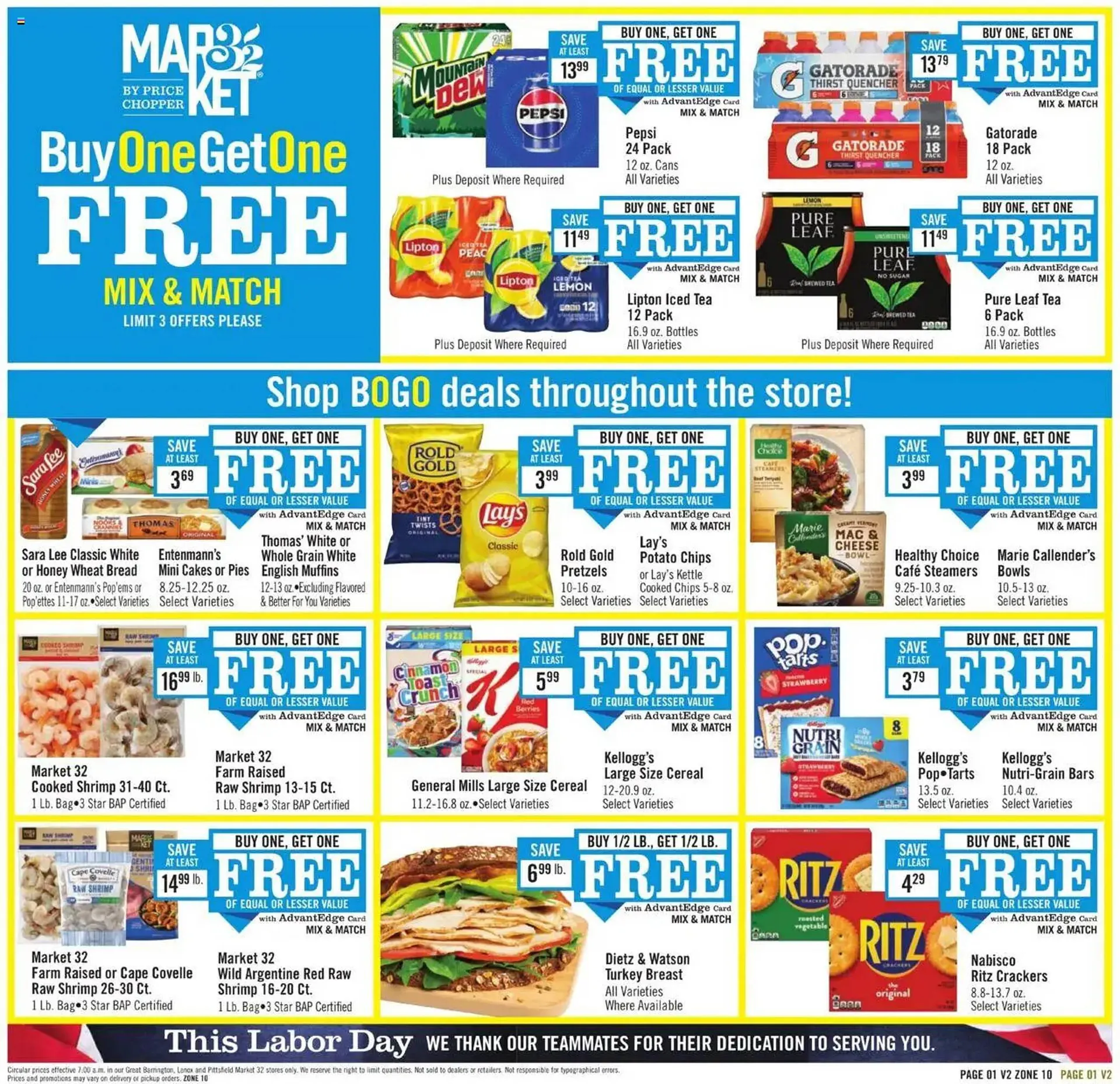Weekly ad Price Chopper Weekly Ad from September 1 to September 13 2025 - Page 1