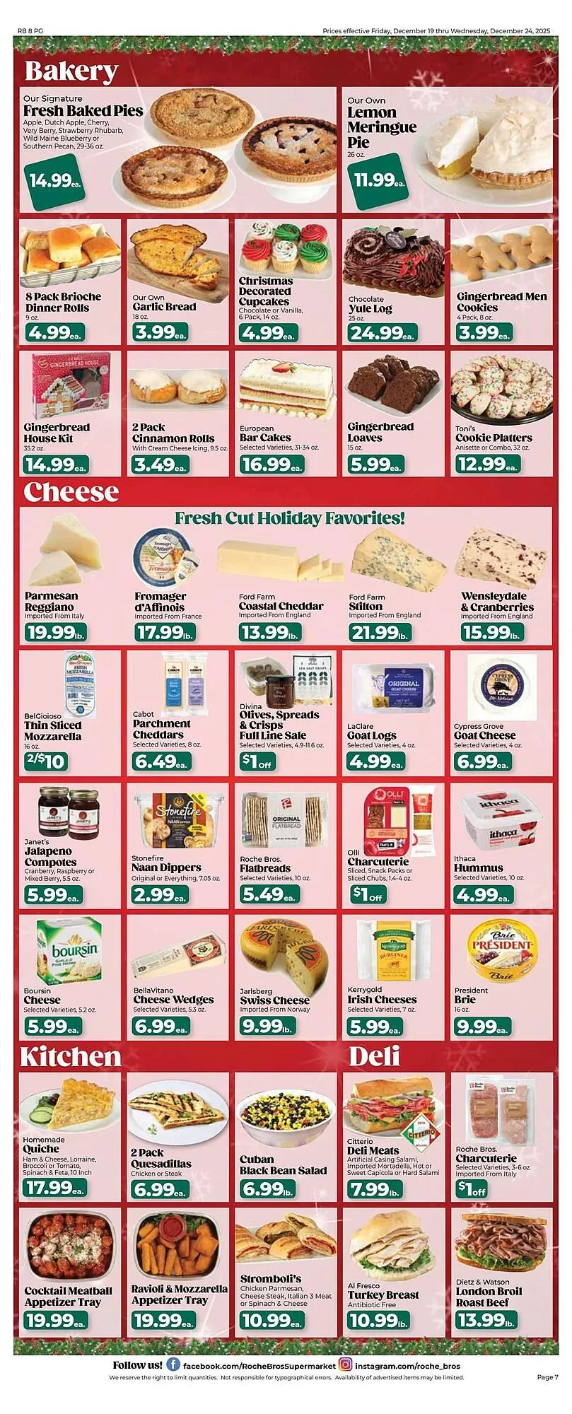 Weekly ad Roche Bros weekly ad from December 19 to December 24 2025 - Page 7