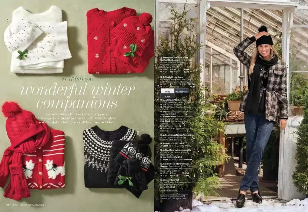 Weekly ad Talbots What’s in a WISH? from November 16 to November 30 2024 - Page 18