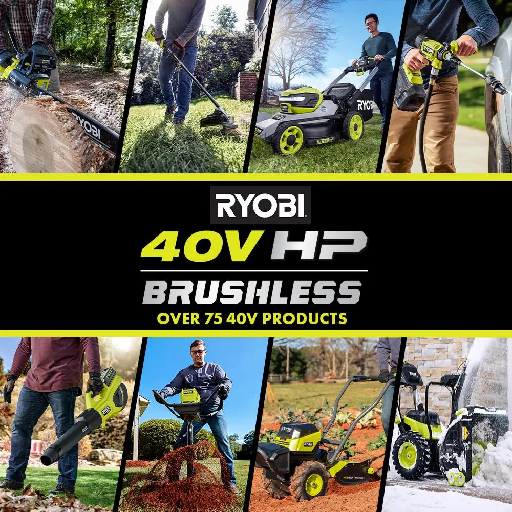 40V HP BRUSHLESS 1200 PSI 1.0 GPM PRESSURE WASHER