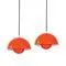 Vintage Flowerpot Pendant Lamps by Verner Panton for Louis Poulsen, Set of 2