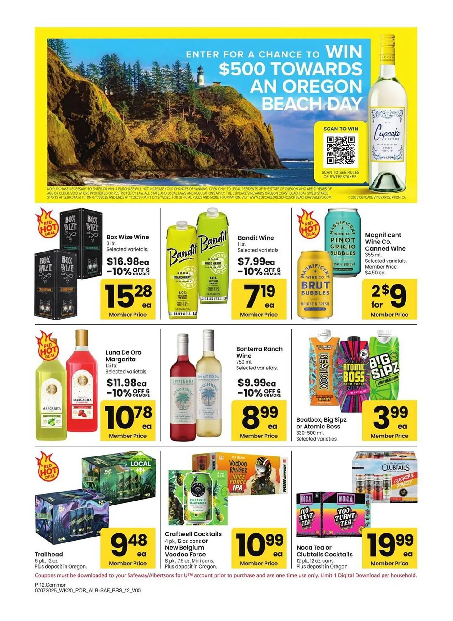 Weekly ad Albertsons Weekly Ad from July 7 to August 3 2025 - Page 12