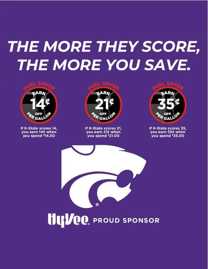 Weekly ad Wildcats Score the Savings from September 1 to December 1 2024 - Page 1