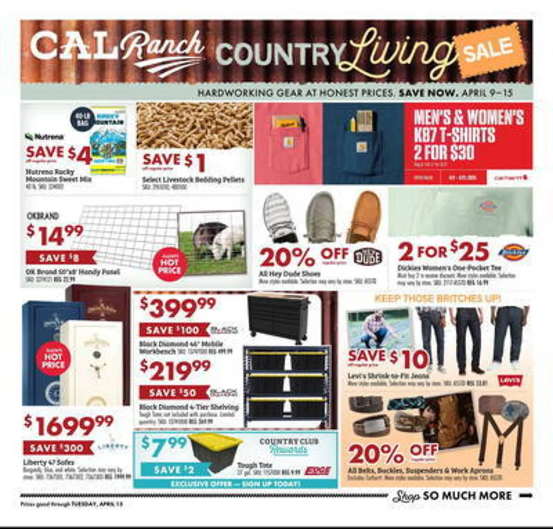 C A L Ranch Stores Weekly Ad - 1