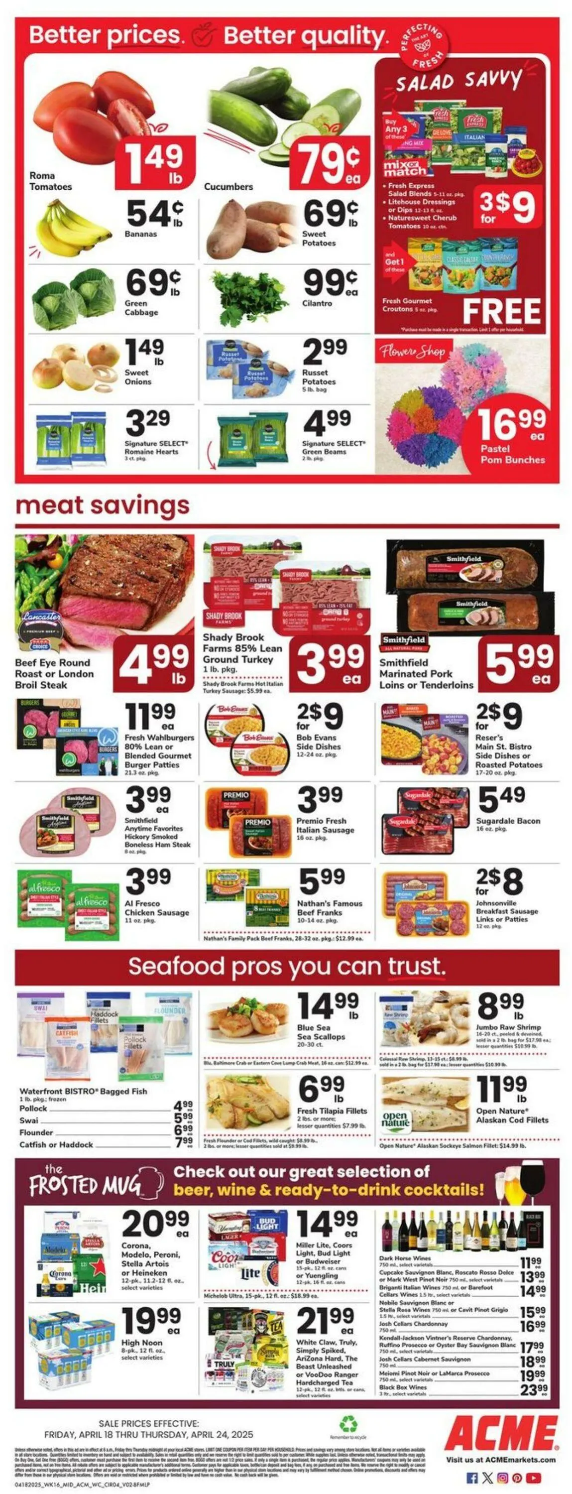 Catálogo de Acme Current weekly ad 18 de abril al 24 de abril 2025 - Página 4