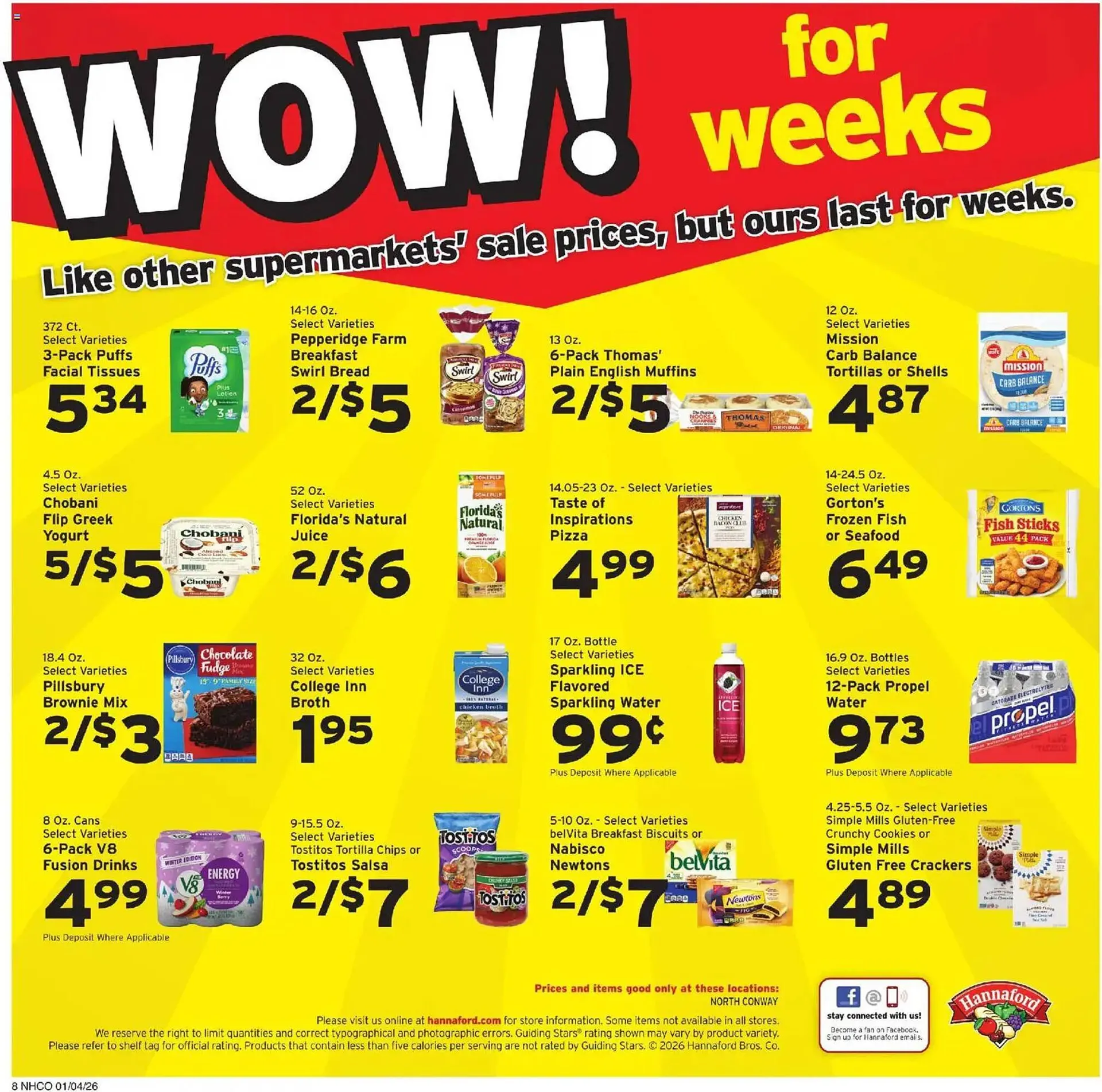 Weekly ad Hannaford flyer from January 4 to January 10 2026 - Page 8