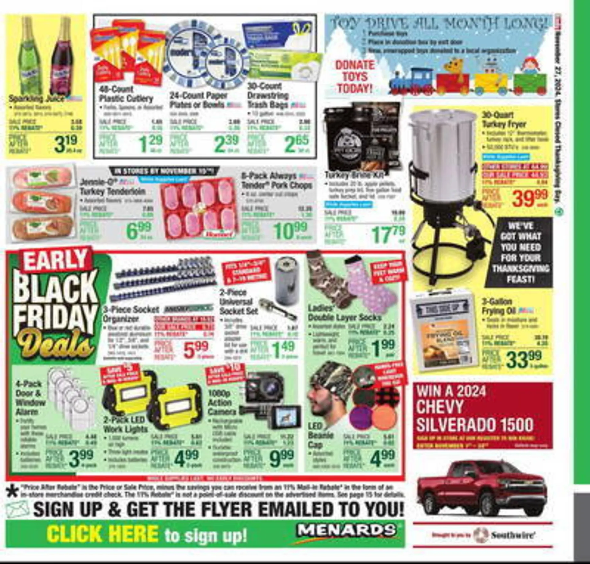 Weekly ad Menards Weekly Ad from November 14 to November 27 2024 - Page 27
