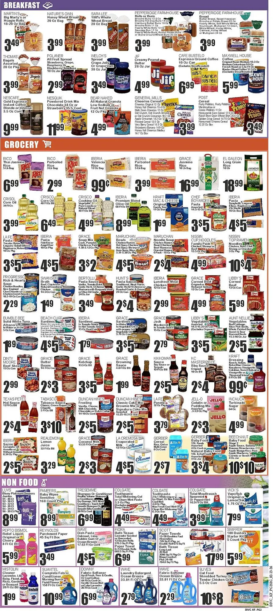 Weekly ad Food Universe circular from February 13 to February 20 2026 - Page 2