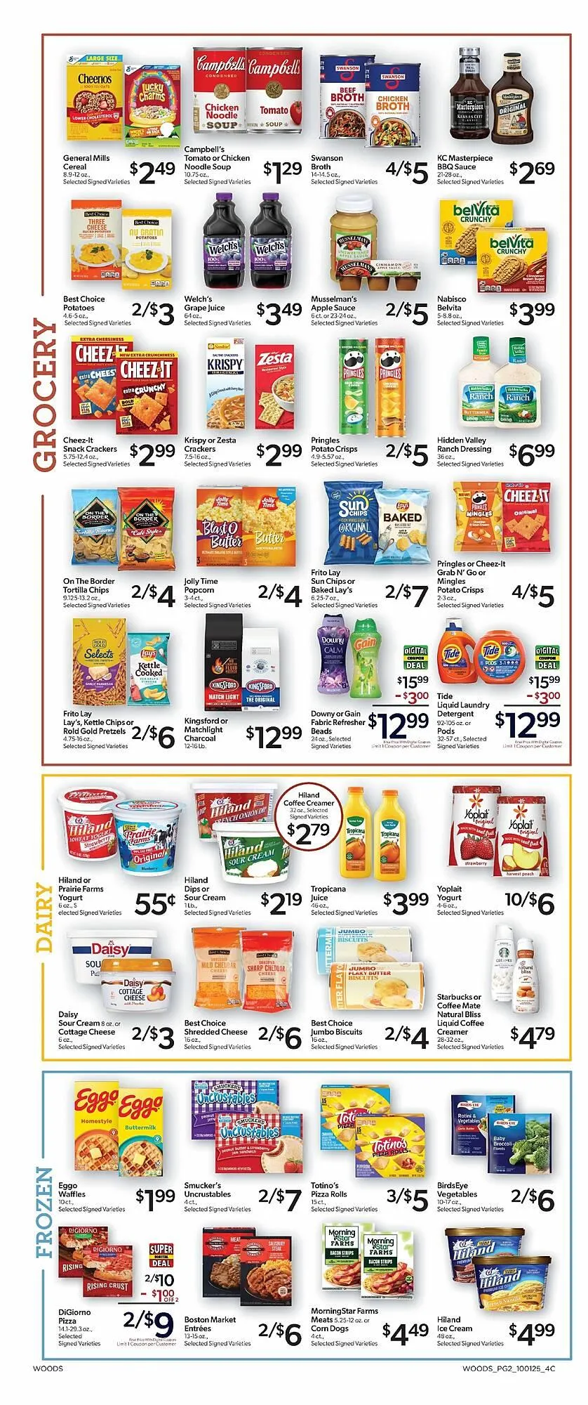 Weekly ad Woods Supermarket weekly ad from October 1 to October 7 2025 - Page 2