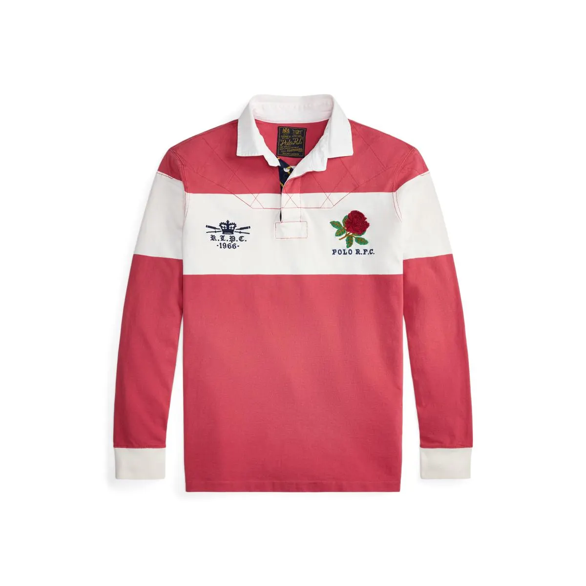 Classic Fit Embroidered Rugby Shirt