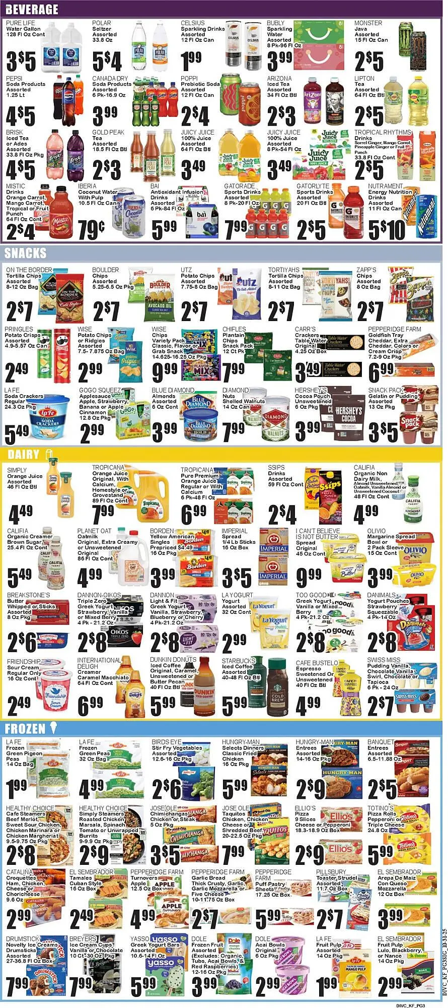 Weekly ad Food Universe circular from October 31 to November 6 2025 - Page 3