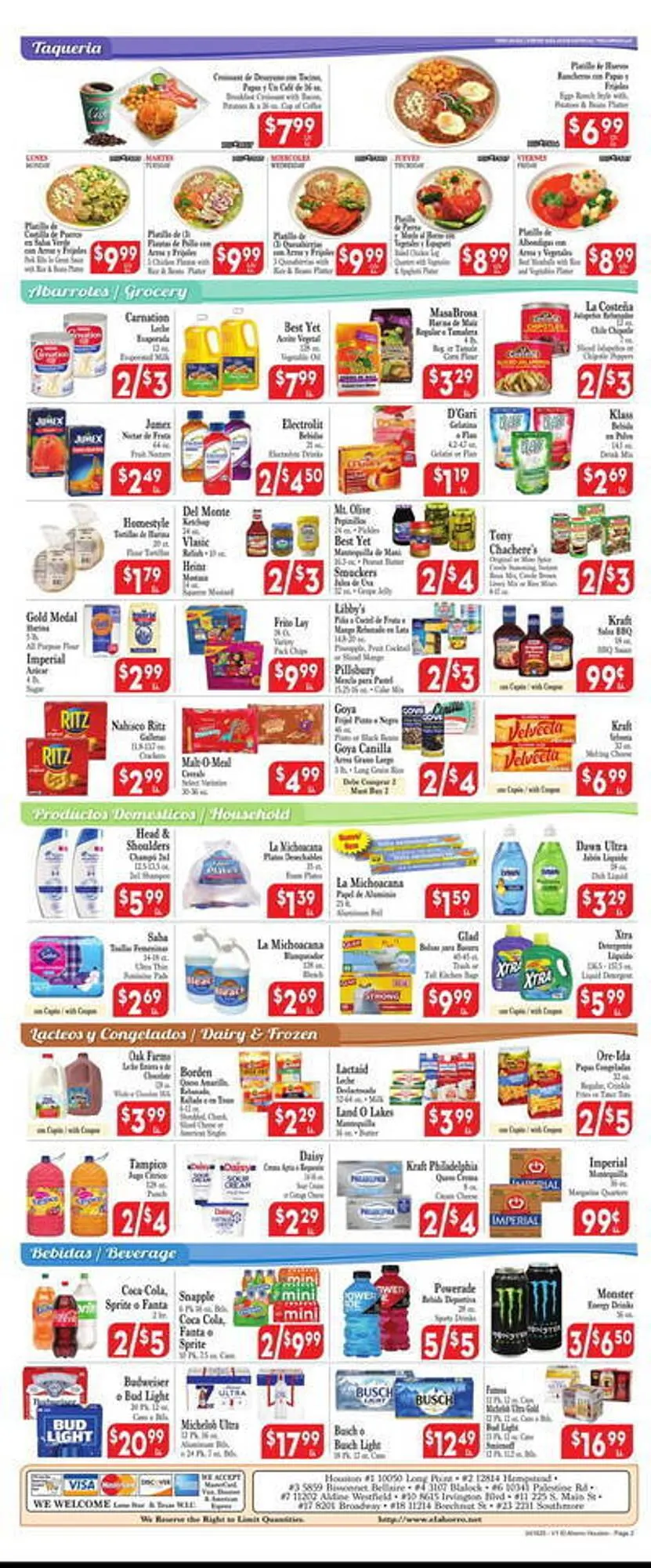 Weekly ad El Ahorro Weekly Ad from April 16 to April 22 2025 - Page 2
