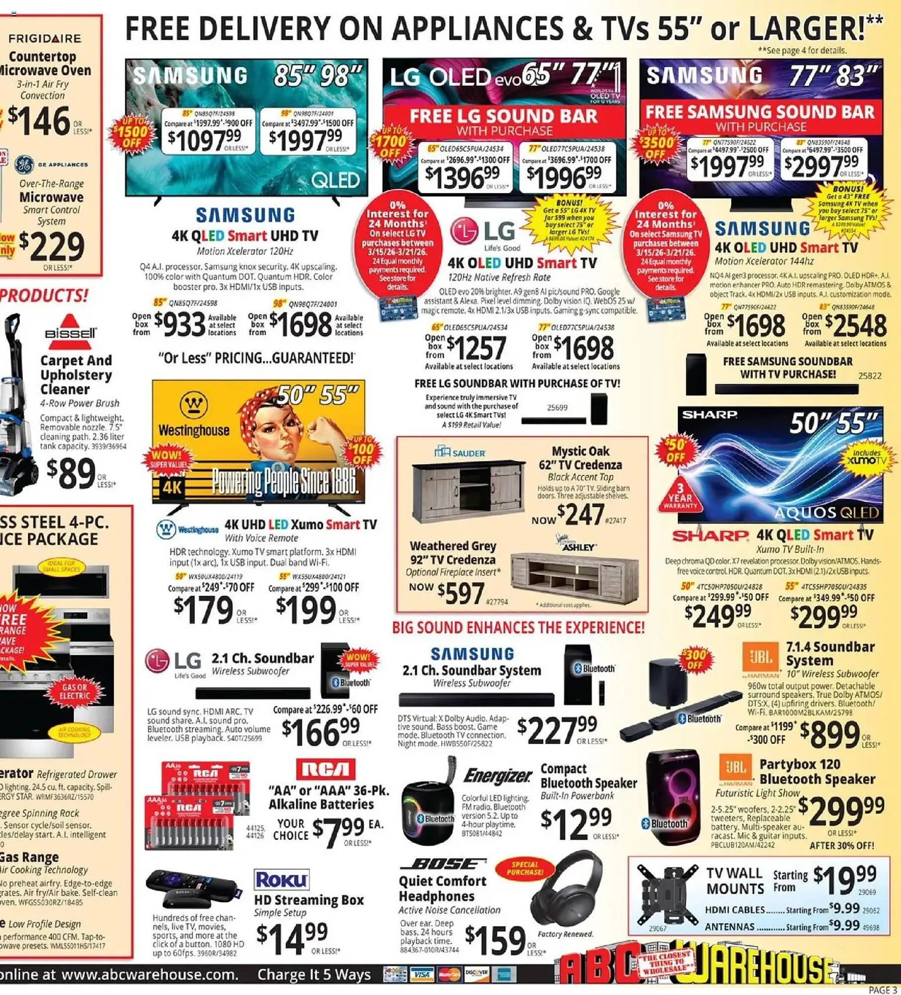 Weekly ad ABC Warehouse weekly ad from March 15 to March 21 2026 - Page 3