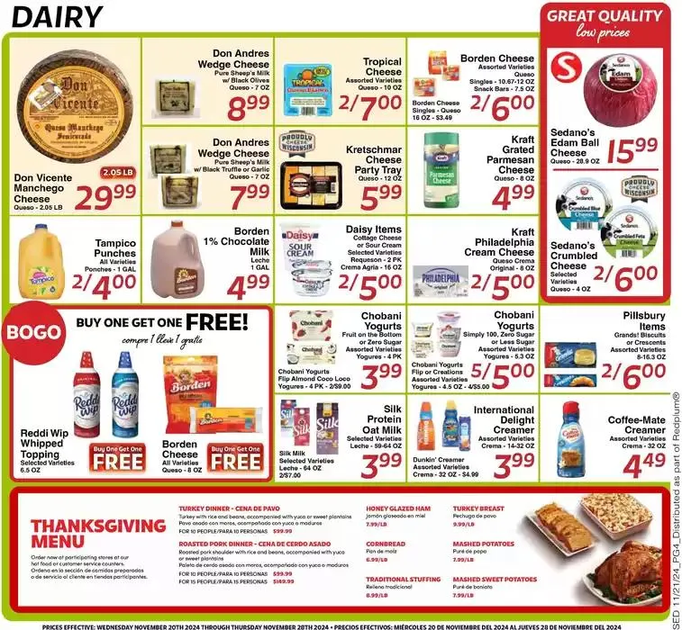 Weekly ad Sedano's weekly ad from November 20 to November 28 2024 - Page 4