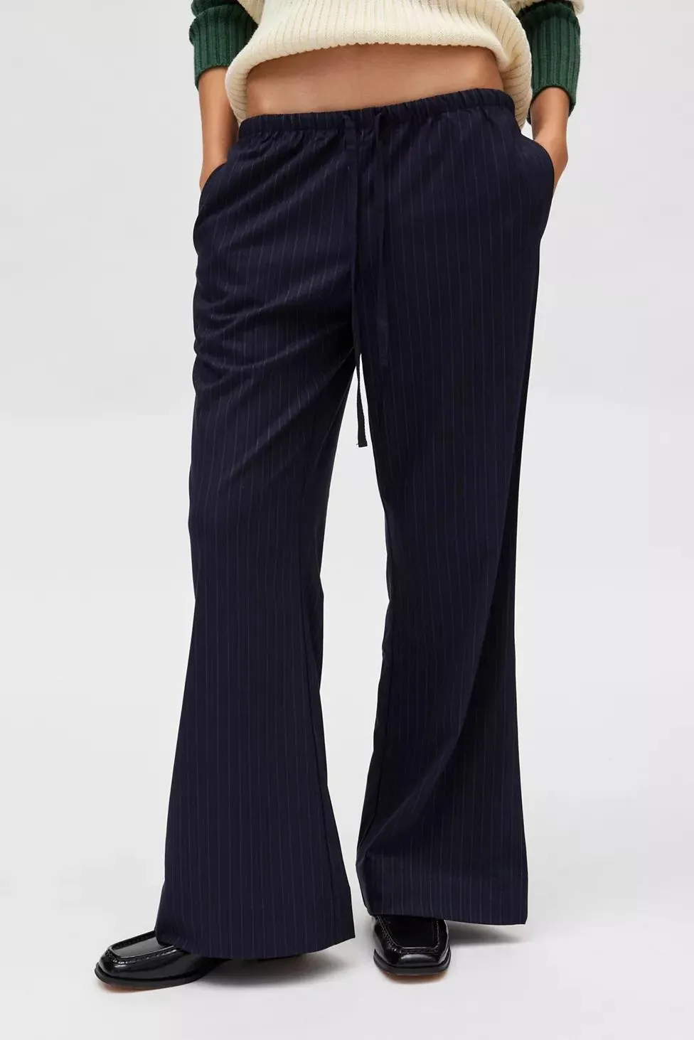 Silence + Noise Amelie Menswear Pull-On Pant