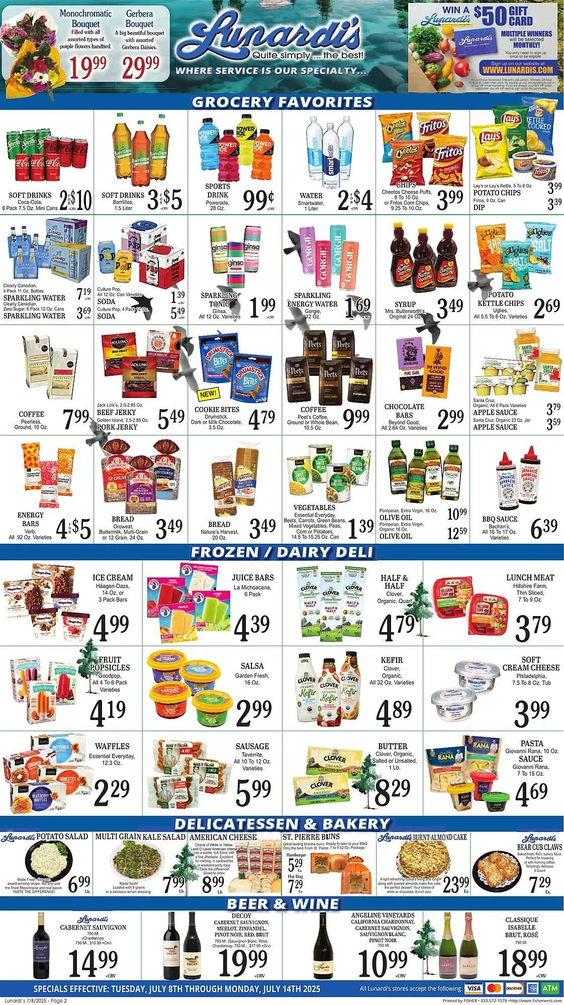 Weekly ad Lunardis Weekly Ad from July 8 to July 14 2025 - Page 2