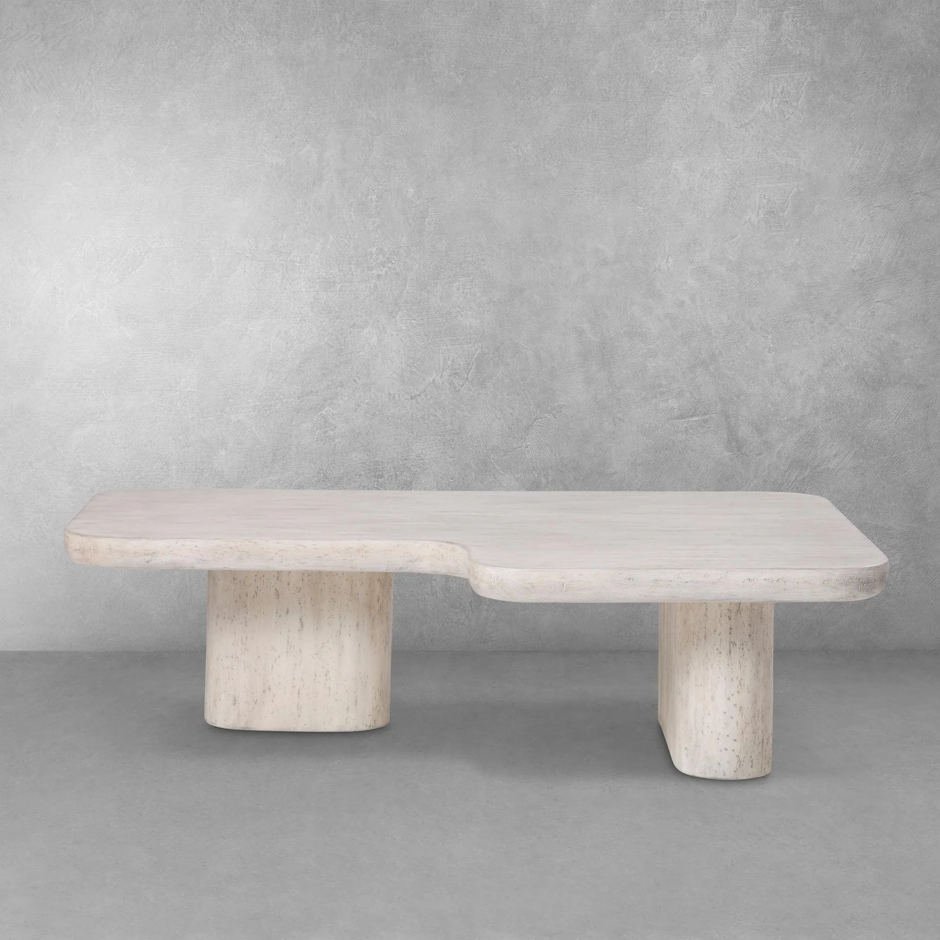 Vienna Faux Travertine Coffee Table