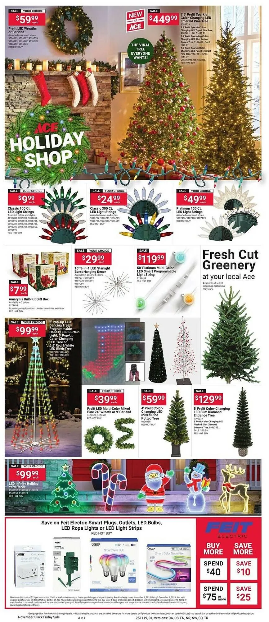 Weekly ad Ace Hardware flyer from November 1 to December 1 2025 - Page 4