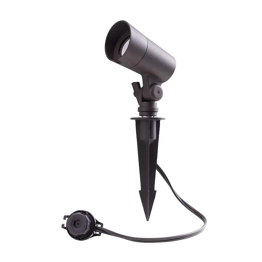 Harbor Breeze 200 -Lumens 4 -Watt Bronze Low voltage Warm White Plug-in LED Spot light