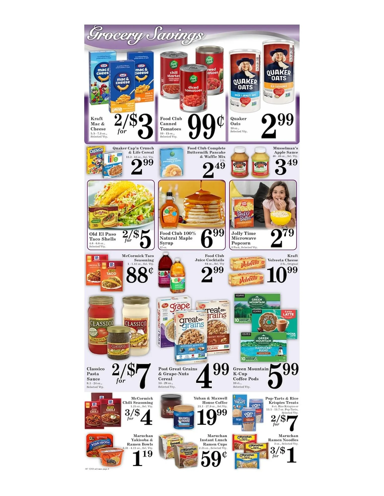Weekly ad Harvest Foods weekly ad from December 3 to December 9 2025 - Page 4