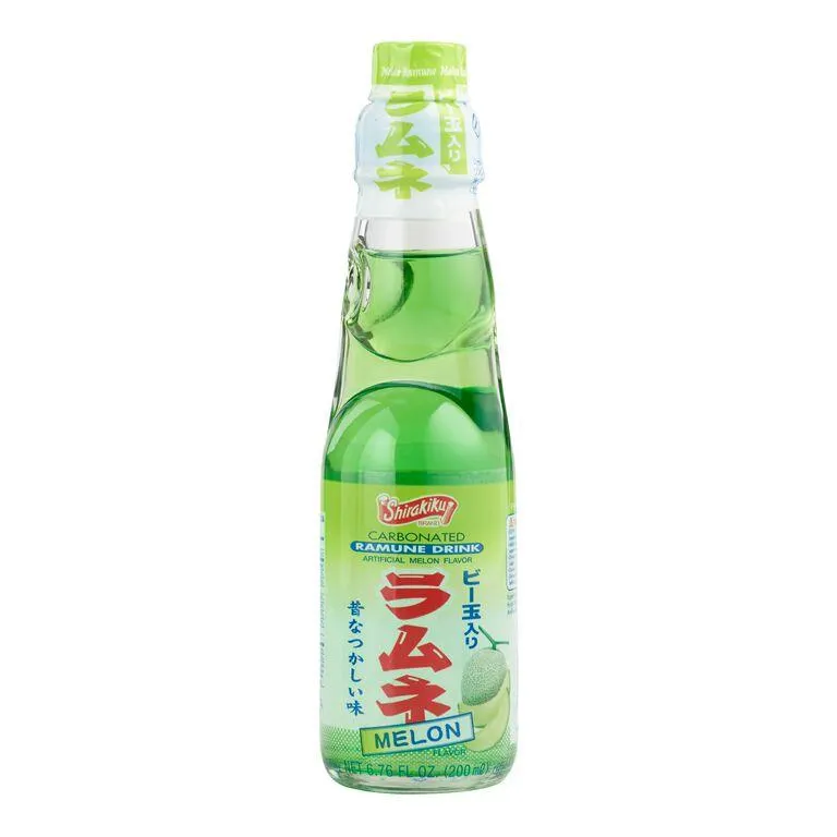 Shirakiku Melon Ramune Soda