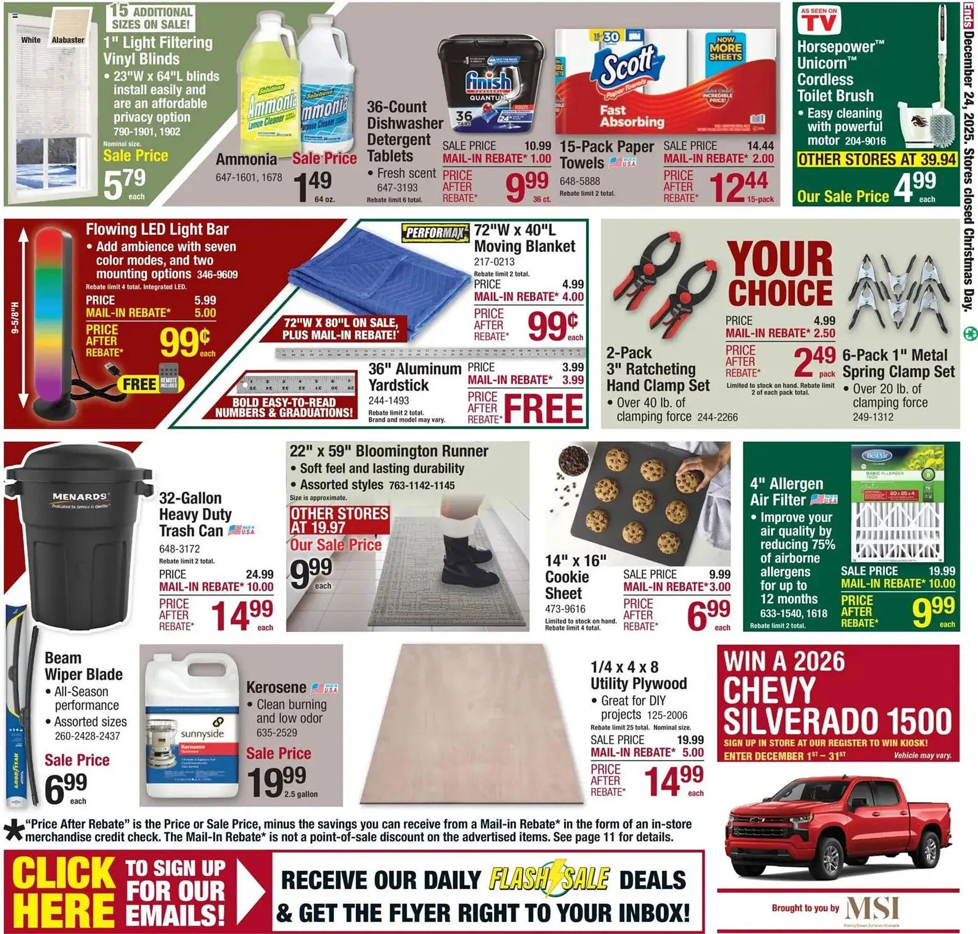Weekly ad Menards weekly ad from December 10 to December 25 2025 - Page 21