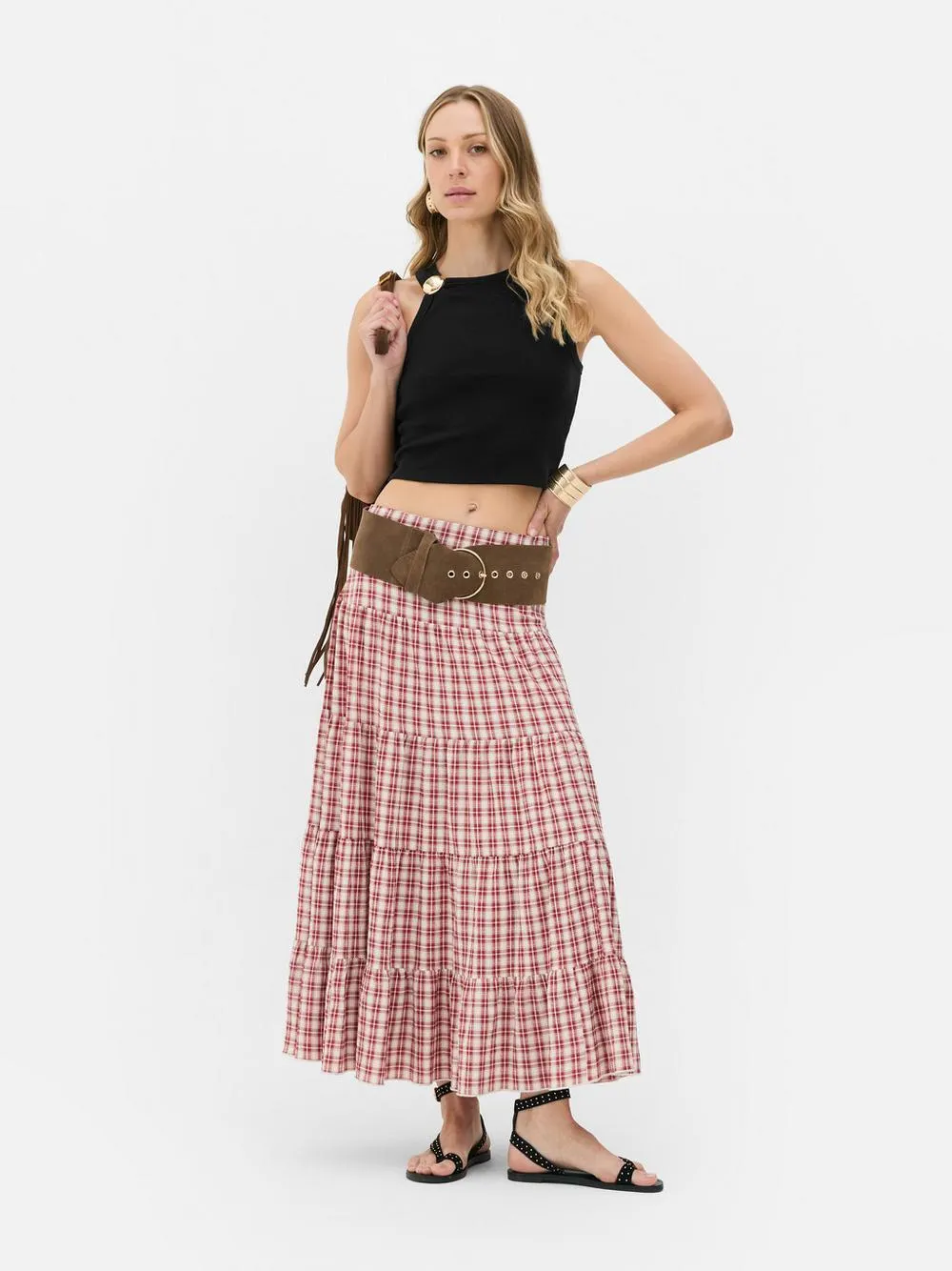 Rita Ora Hardware Detail Vest