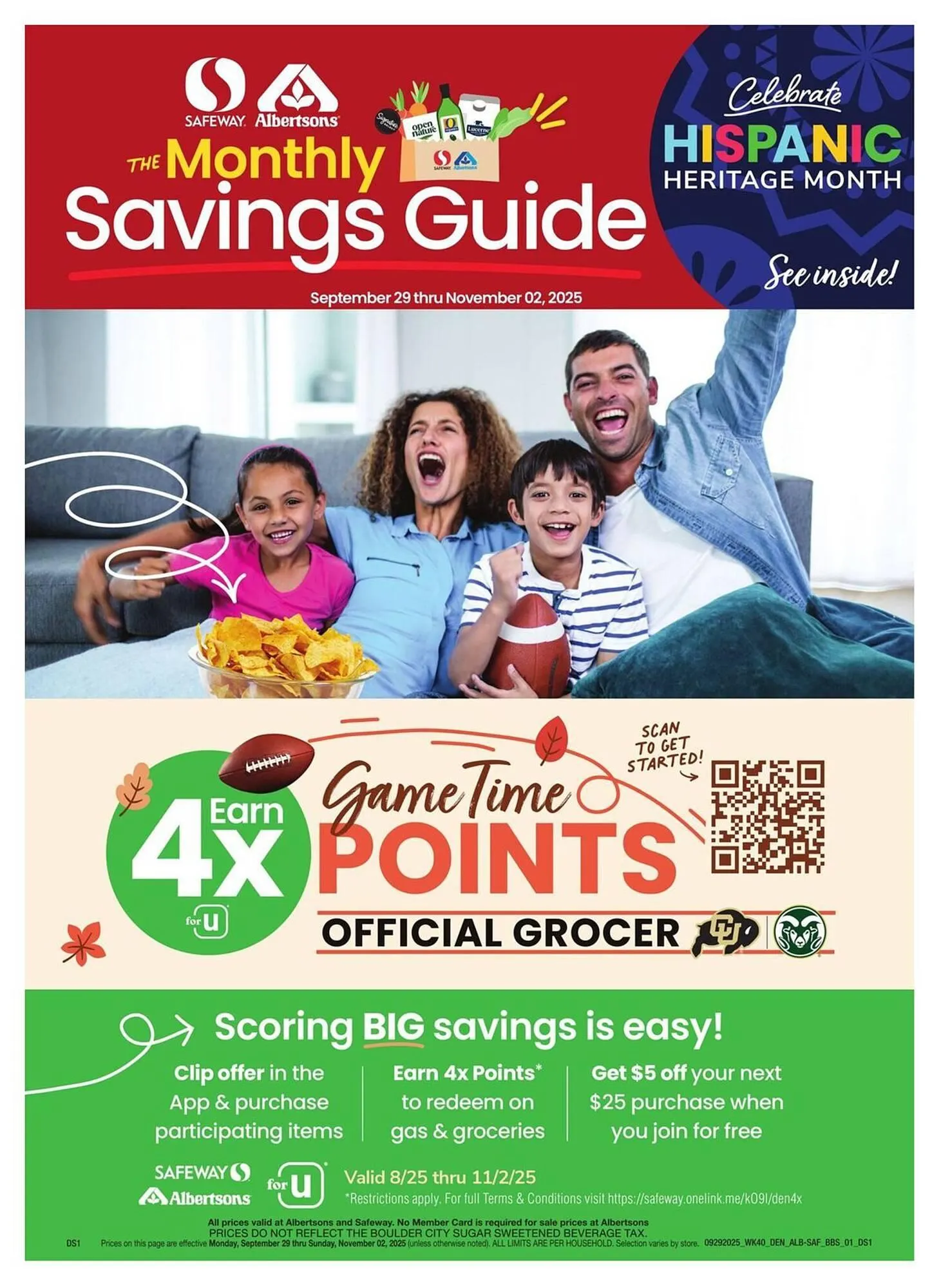 Weekly ad Albertsons weekly ad from September 29 to November 2 2025 - Page 1
