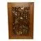 Mid-Century Polish Modernist Hand-Worked Copper Harvest Maiden Relief