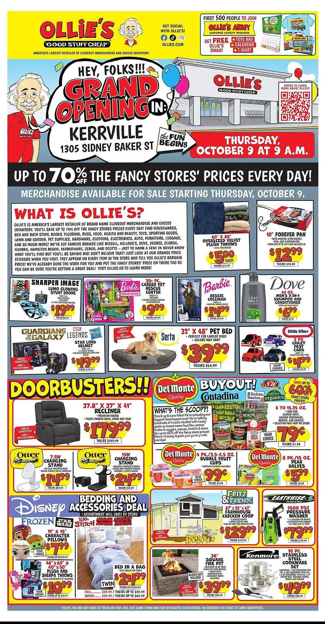 Weekly ad Ollie's weekly ad from October 8 to October 15 2025 - Page 1