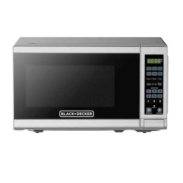12.7 in. Width 0.7 cu.ft. Stainless Steel 700-Watt Countertop Microwave