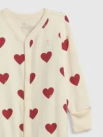 Baby First Favorites Organic Cotton Footed One-Piece