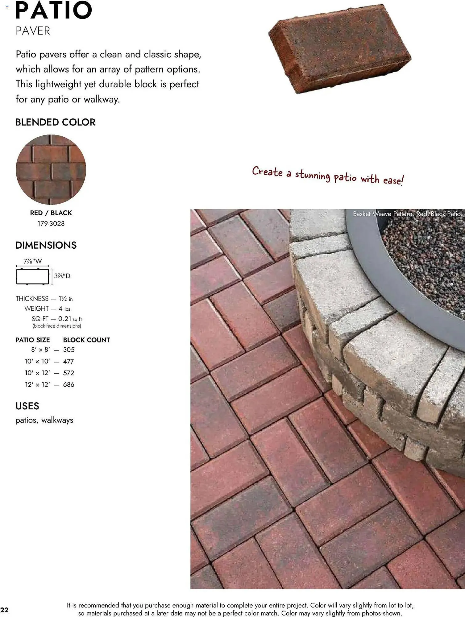 Weekly promotion Menards weekly ad spanning from April 2 to January 1 2027 - Page 22 for Catalogue 365