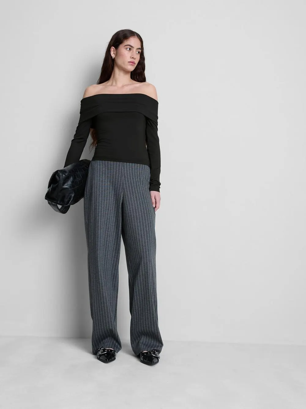 Long Sleeve Bardot Top