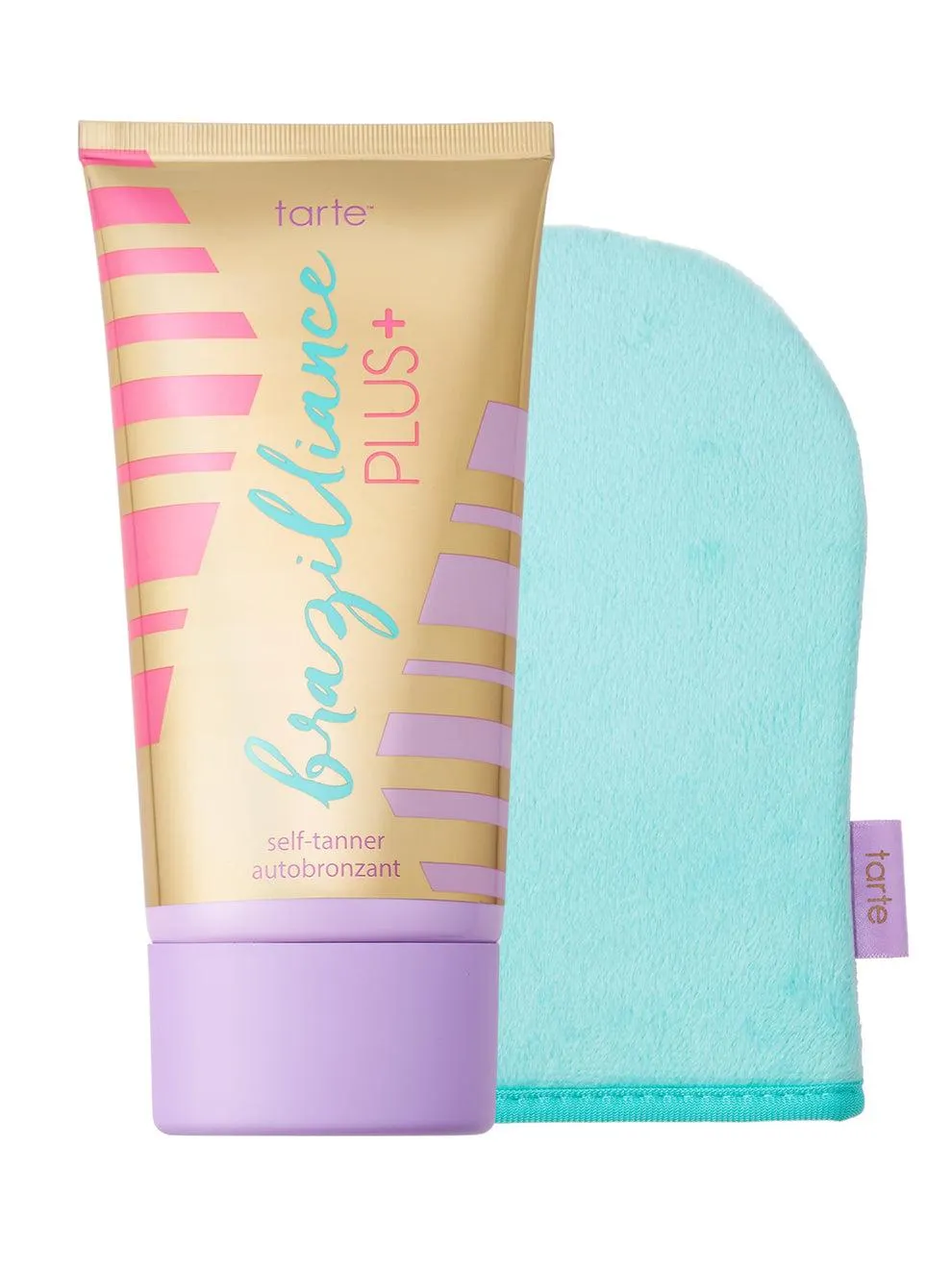 Brazilliance™ PLUS+ self-tanner with mitt