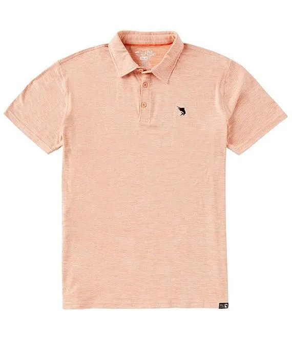 Outrigger Short Sleeve Knit Polo Shirt