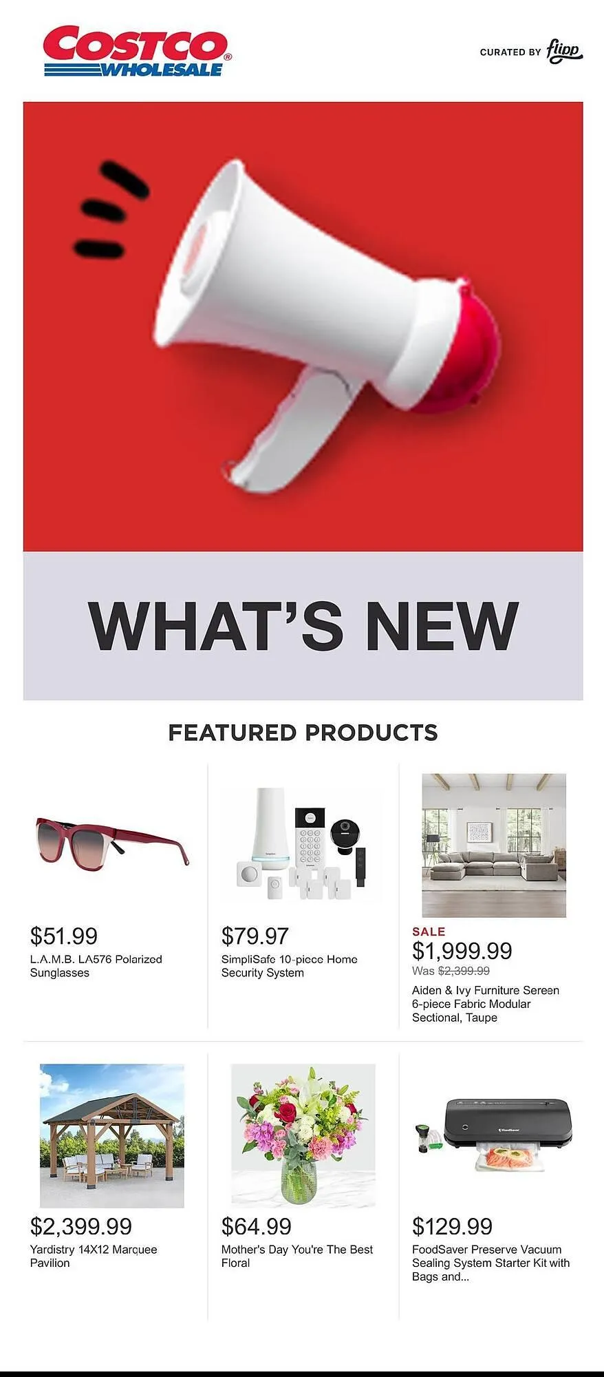 Catálogo de Costco Weekly Ad 5 de mayo al 11 de mayo 2025 - Página 1