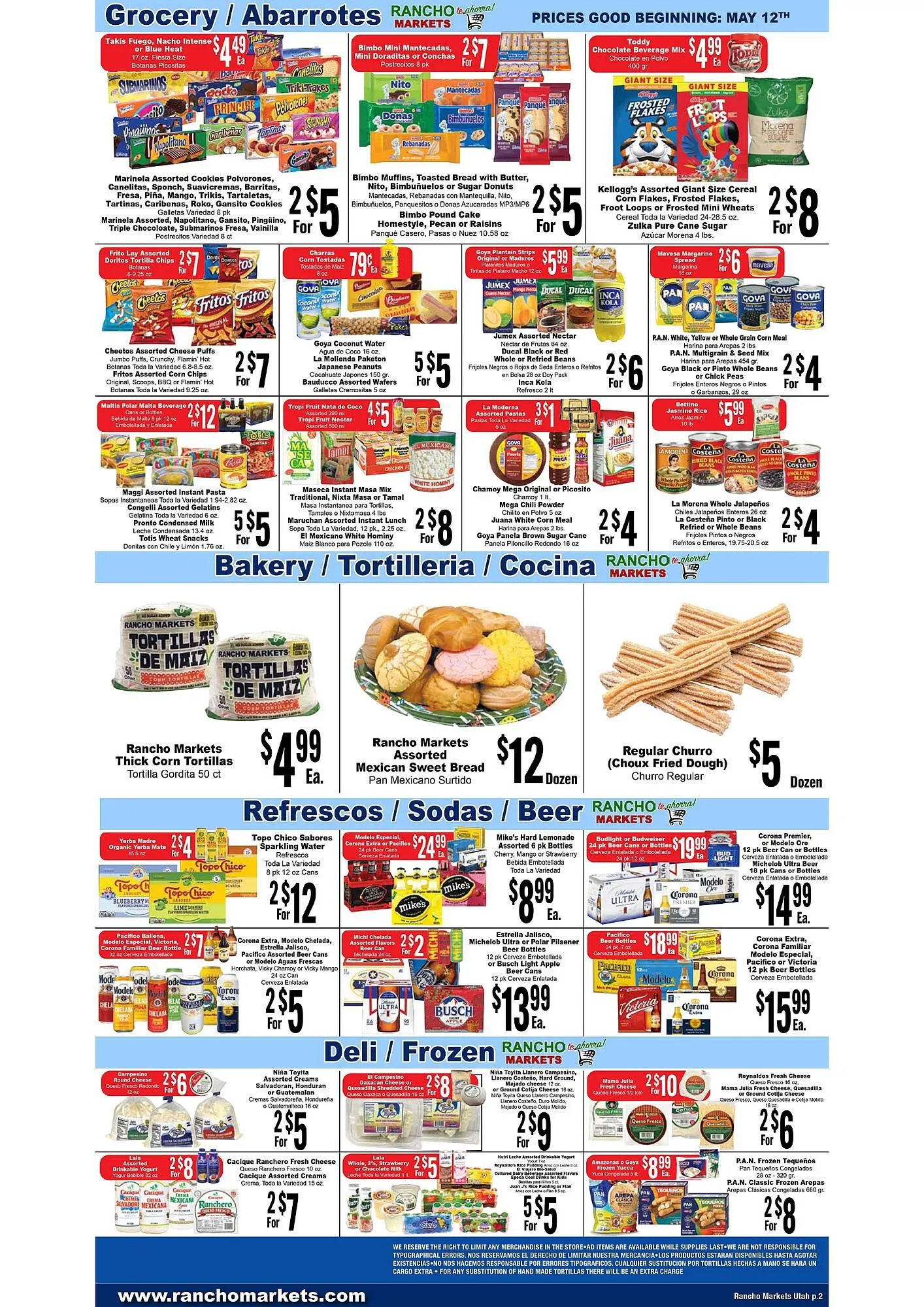 Weekly ad Rancho Markets weekly ad from May 12 to May 18 2026 - Page 2