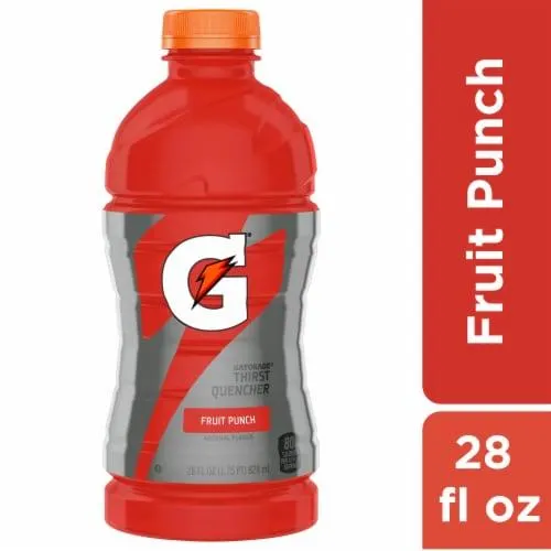Gatorade® Red Fruit Punch Sports Drink Bottle