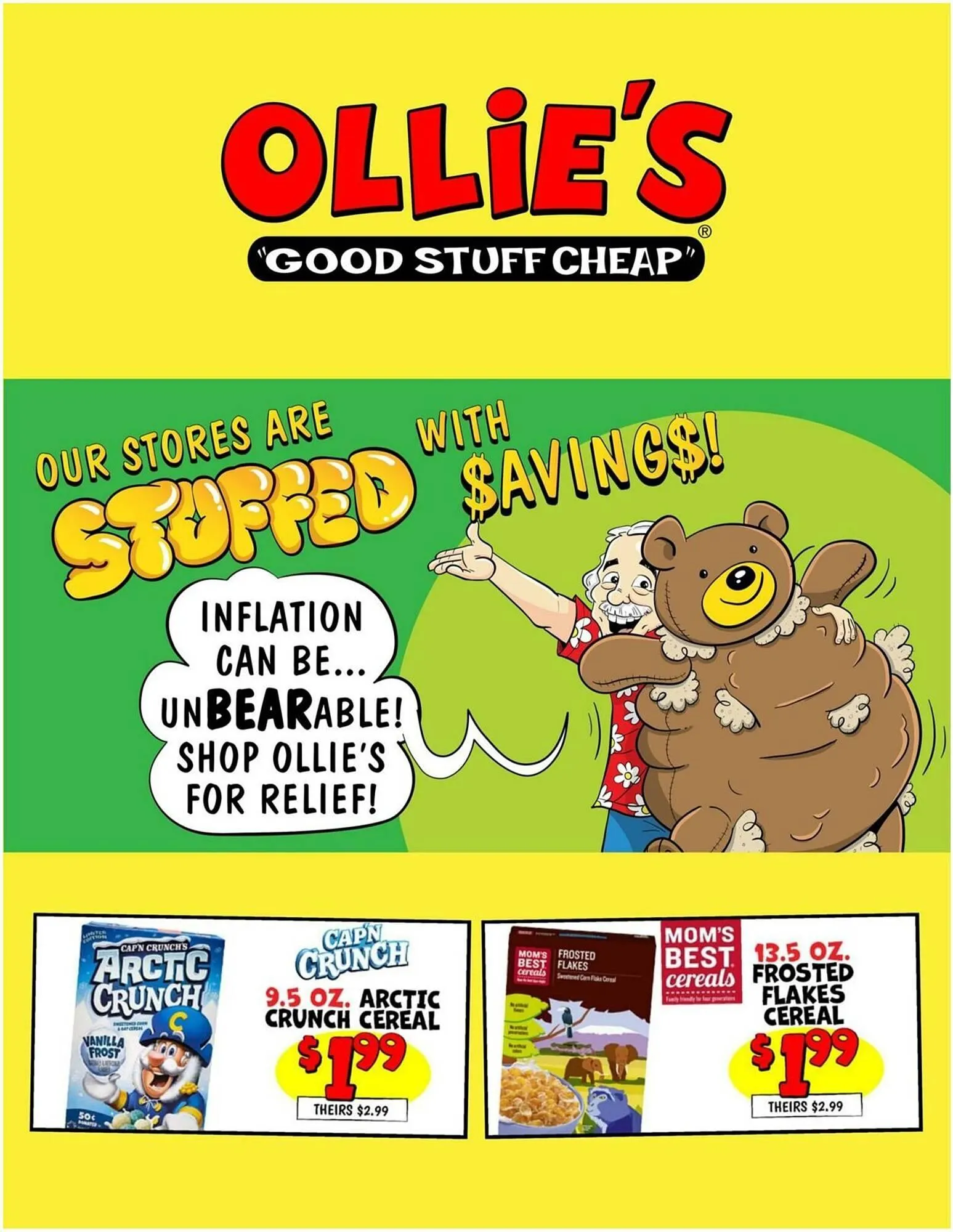 Weekly ad Ollie's Weekly Ad from April 2 to April 9 2025 - Page 1