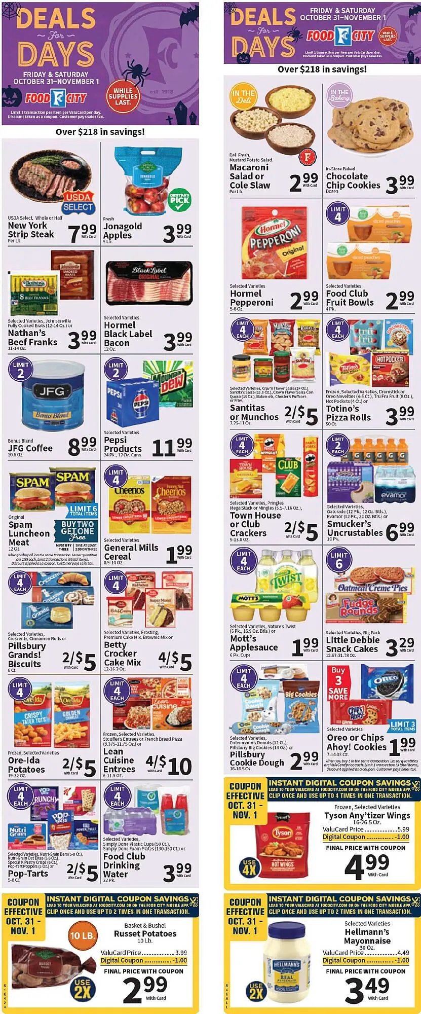 Food City weekly ad - 1