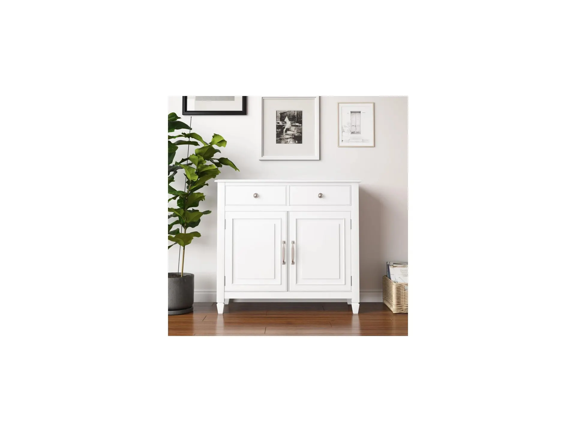 Connaught White Storage Cabinet