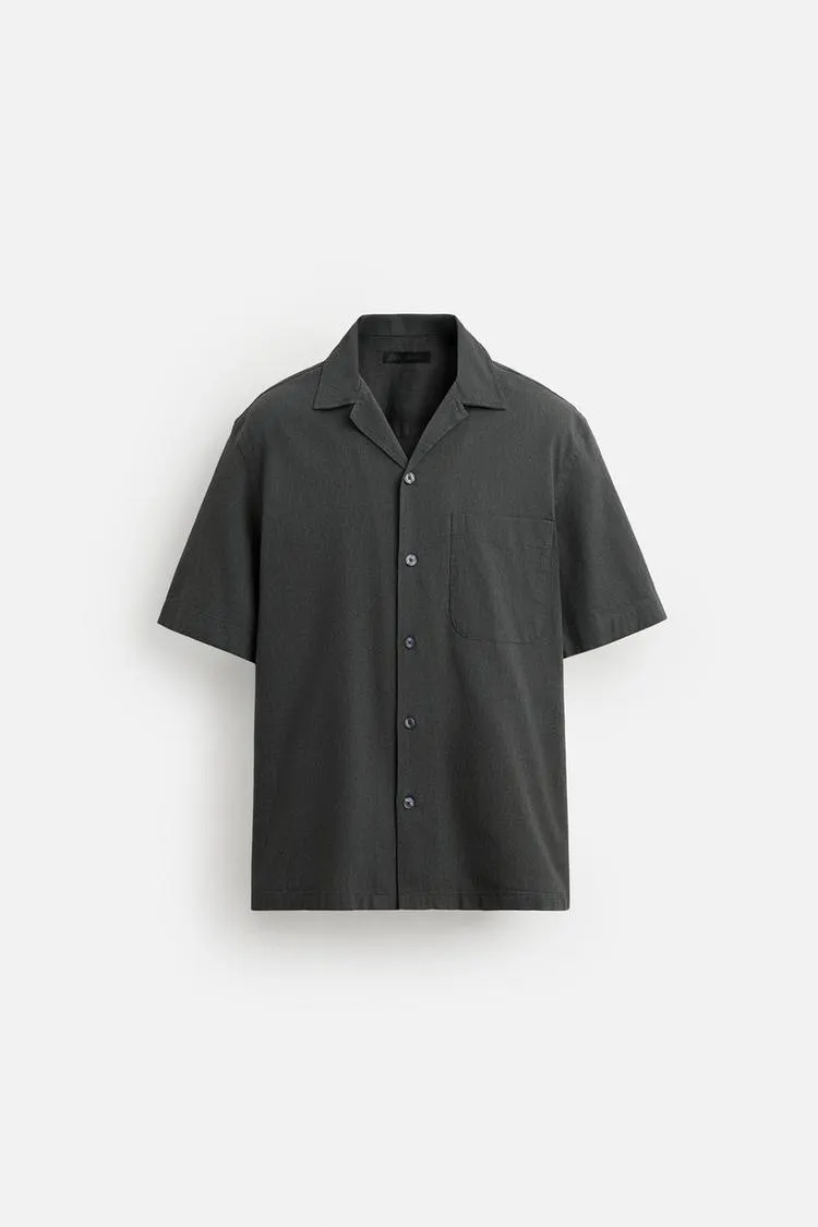 COTTON - LINEN SHIRT