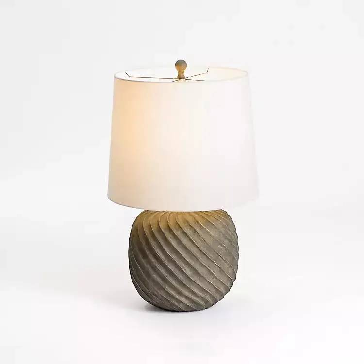 Black and Brown Swirl Anders Table Lamp