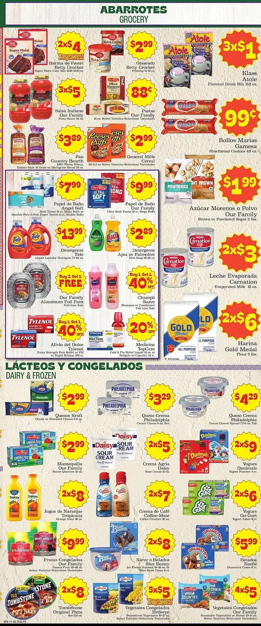 Weekly ad Supermercado Nuestra Familia weekly ad from November 16 to November 22 2025 - Page 4