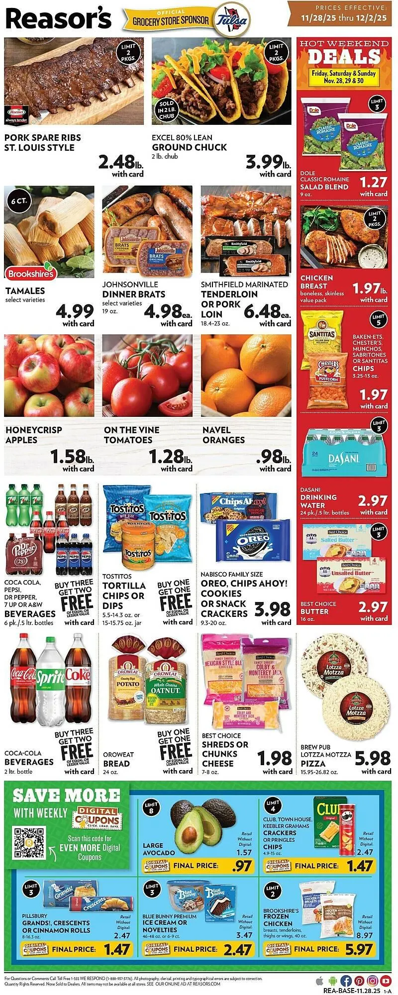 Reasors weekly ad - 1