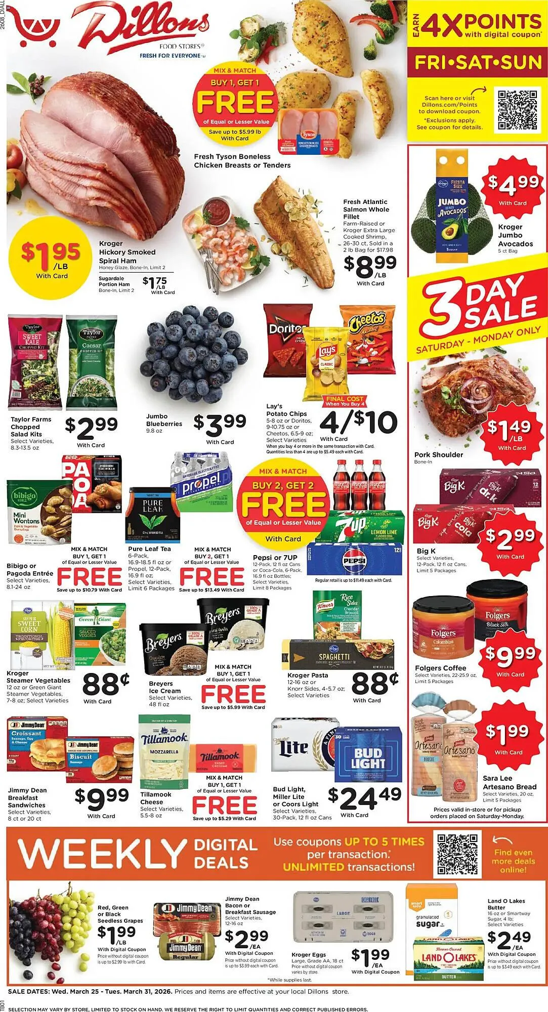 Weekly ad Dillons weekly ad from March 25 to March 31 2026 - Page 1