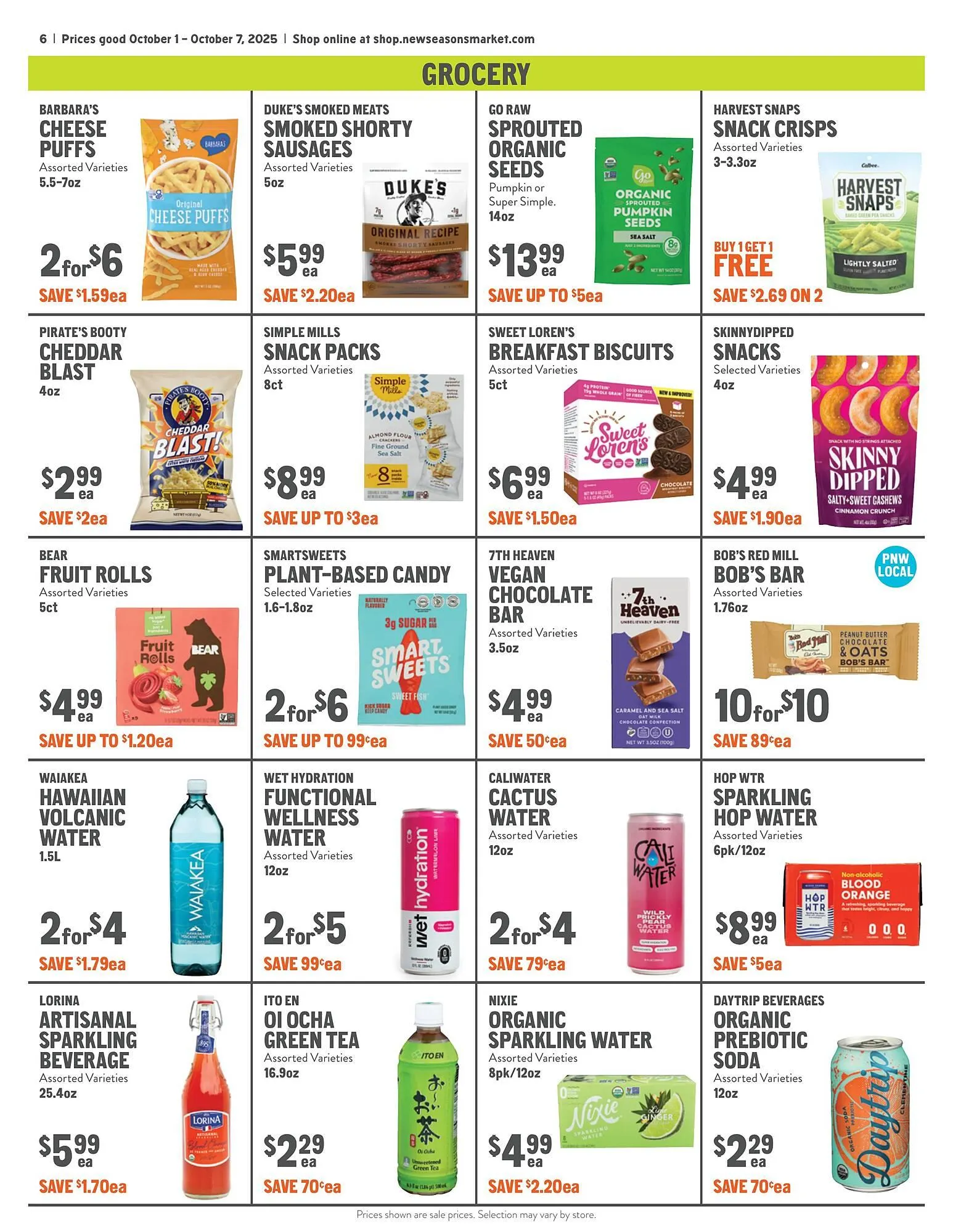 Weekly ad New Seasons Market weekly ad from October 1 to October 8 2025 - Page 6